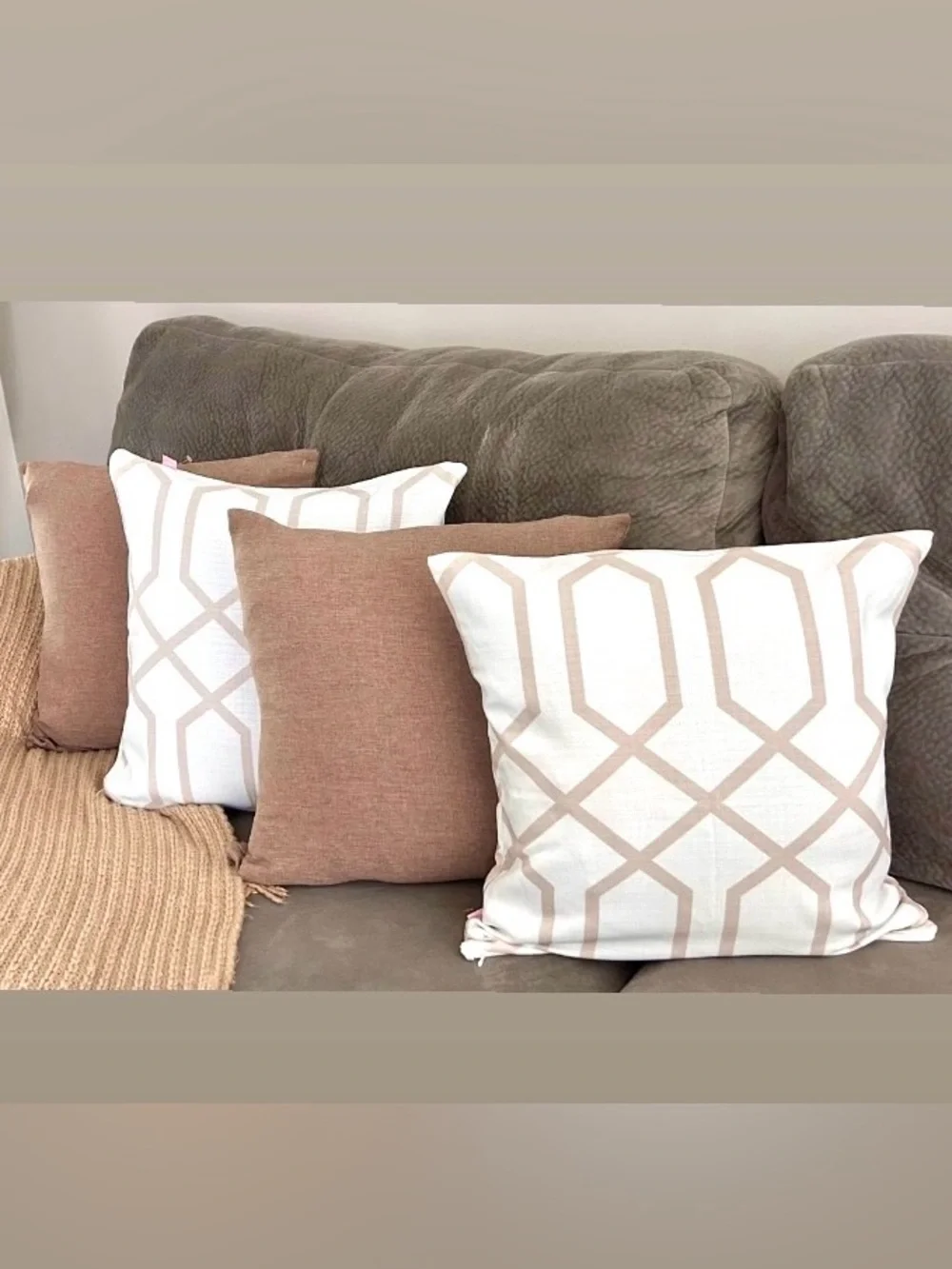 Set of 4 pillowcases covers